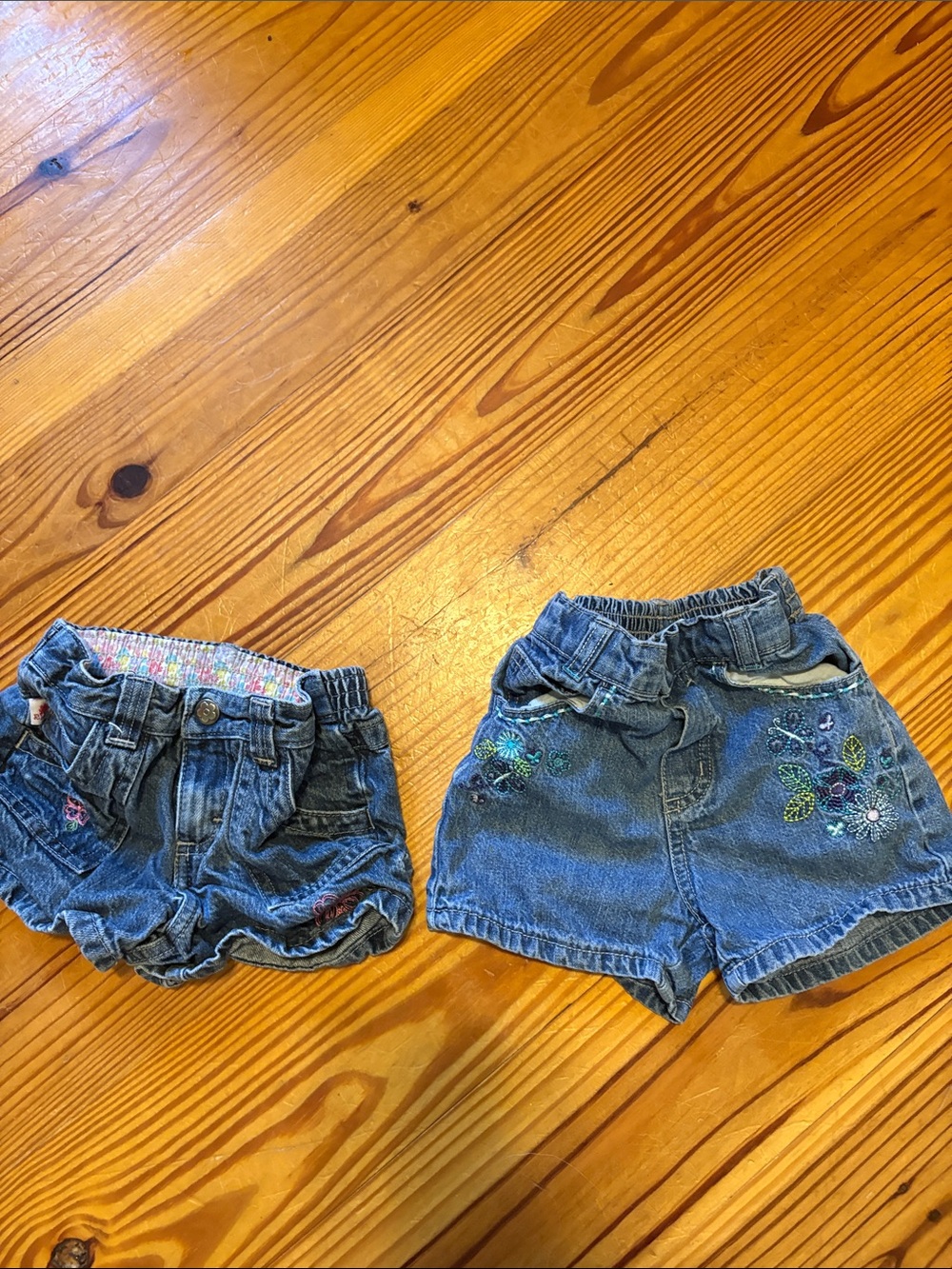 2000s Faded Glory Blue Denim Shorts